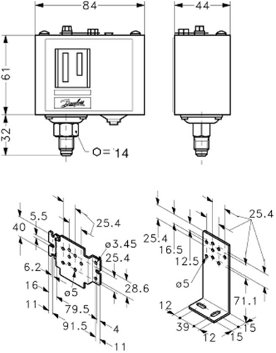 Размеры KPI35