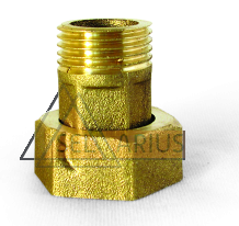 Комплект присоединительный латунный для водяного счетчика