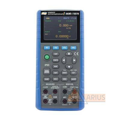 Калибратор многофункциональный АКИП-7307Н с HART коммуникатором
